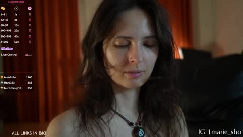 Marie online show from May 20, 2026, 9:54 pm
