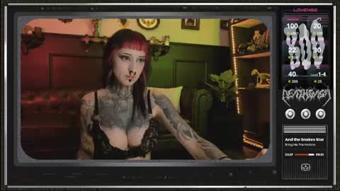 Snapshot of 666deathgasm chatting on April 18, 2026, 6:12 pm Juune online show from April 18, 2026, 6:12 pm