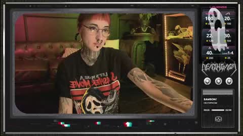 Snapshot of 666deathgasm chatting on May 4, 2026, 6:48 pm Juune online show from May 4, 2026, 6:48 pm