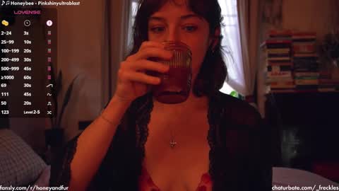 Snapshot of _freckles chatting on February 14, 2025, 8:59 pm Jacqui Queen goddess motorcycle mozzarella Jaq next livestream see bio online show from February 14, 2025, 8:59 pm