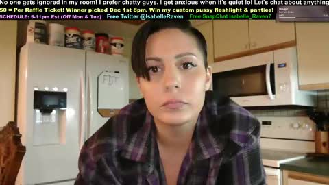 Snapshot of _isabelleraven chatting on November 6, 2025, 12:22 am IsabelleRaven online show from November 6, 2025, 12:22 am