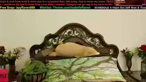 Snapshot of _isabelleraven chatting on March 16, 2026, 4:44 pm IsabelleRaven online show from March 16, 2026, 4:44 pm
