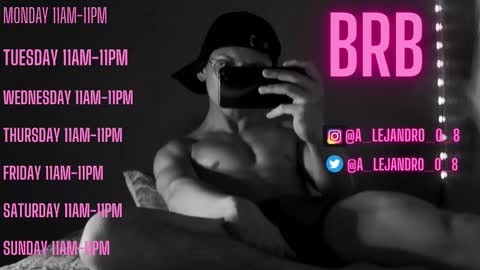 Snapshot of a_lejandro_08 chatting on February 18, 2025, 8:14 pm alejo online show from February 18, 2025, 8:14 pm
