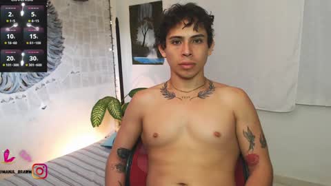 Snapshot of aaron_manuel chatting on January 16, 2025, 1:25 pm Manul online show from January 16, 2025, 1:25 pm