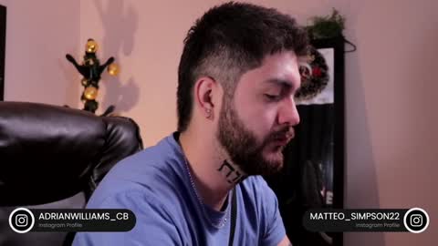 Snapshot of adrianwilliams_ chatting on January 5, 2025, 7:17 pm Adrian Williams online show from January 5, 2025, 7:17 pm