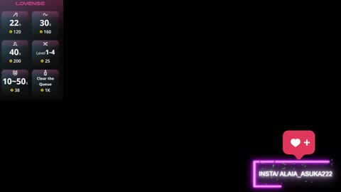 Snapshot of alaia_asuka chatting on November 10, 2025, 1:15 am Alaia online show from November 10, 2025, 1:15 am