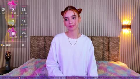 A L A N A  online show from January 8, 2025, 2:35 pm