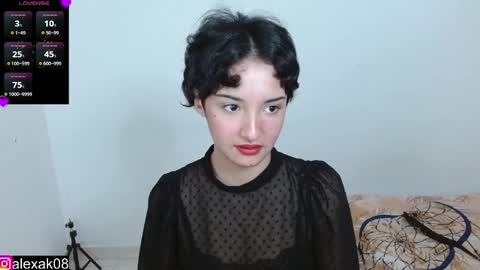Snapshot of alexaa08 chatting on December 5, 2024, 12:11 pm Alexandra 3 online show from December 5, 2024, 12:11 pm