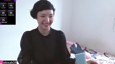 Snapshot of alexaa08 chatting on February 27, 2025, 4:21 pm Alexandra 3 online show from February 27, 2025, 4:21 pm
