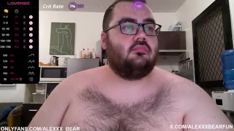 alexxxbear online show from October 27, 2025, 9:41 pm