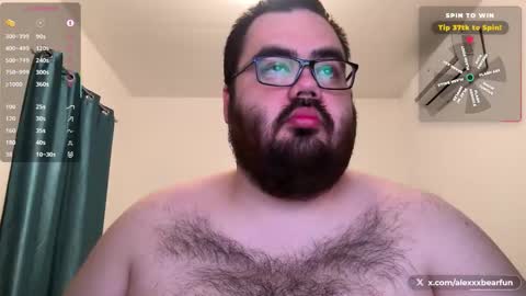 alexxxbear online show from February 22, 2026, 9:24 pm