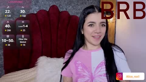 Snapshot of alice_rose5 chatting on December 5, 2025, 3:26 am Alice online show from December 5, 2025, 3:26 am