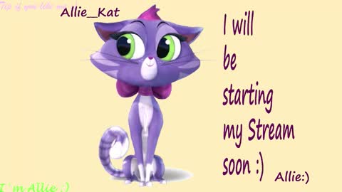 Snapshot of allie__kat chatting on March 7, 2026, 3:42 pm Allie online show from March 7, 2026, 3:42 pm