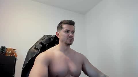 Snapshot of alphagodleatherking92 chatting on January 13, 2026, 7:57 am LeatherMaster online show from January 13, 2026, 7:57 am