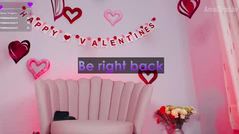 Snapshot of amaisinclair chatting on February 16, 2025, 12:10 pm Amai Sinclair online show from February 16, 2025, 12:10 pm