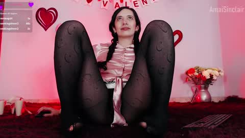 Snapshot of amaisinclair chatting on February 17, 2025, 12:05 pm Amai Sinclair online show from February 17, 2025, 12:05 pm