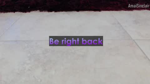 Snapshot of amaisinclair chatting on September 12, 2025, 6:02 am Amai Sinclair online show from September 12, 2025, 6:02 am