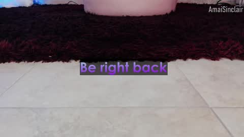 Snapshot of amaisinclair chatting on September 13, 2025, 6:13 am Amai Sinclair online show from September 13, 2025, 6:13 am
