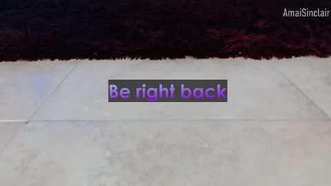 Snapshot of amaisinclair chatting on September 14, 2025, 6:01 am Amai Sinclair online show from September 14, 2025, 6:01 am