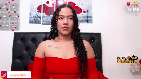 Snapshot of amaranta_f00x chatting on October 27, 2025, 12:42 pm Amaranta online show from October 27, 2025, 12:42 pm