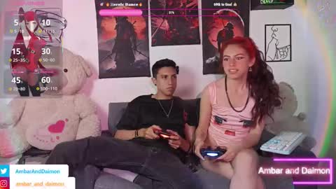 AMBAR AND DAIMON online show from October 28, 2025, 7:01 am