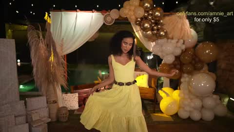 Snapshot of amnie_ chatting on October 19, 2025, 1:17 am RETURN 30TH 100 explicit on online show from October 19, 2025, 1:17 am