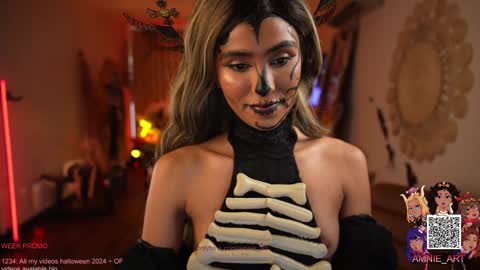 Snapshot of amnie_ chatting on October 25, 2025, 7:41 pm RETURN 30TH 100 explicit on online show from October 25, 2025, 7:41 pm