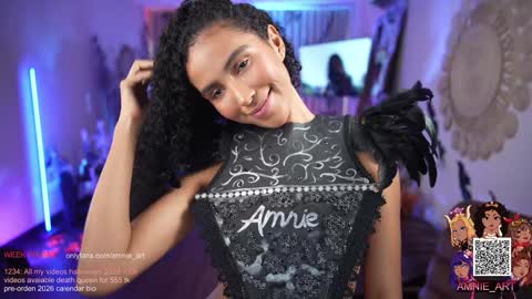 Snapshot of amnie_ chatting on November 1, 2025, 7:16 pm RETURN 30TH 100 explicit on online show from November 1, 2025, 7:16 pm