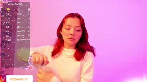 Snapshot of amysweet77 chatting on October 25, 2025, 8:36 pm Madi online show from October 25, 2025, 8:36 pm