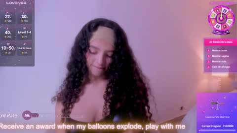 Snapshot of anahi_curlie1 chatting on February 26, 2025, 6:47 am Anahi Curlie online show from February 26, 2025, 6:47 am