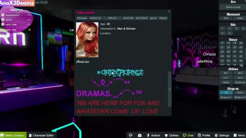 Snapshot of anax3dreams chatting on February 16, 2025, 1:36 am AnaX3Dreams online show from February 16, 2025, 1:36 am