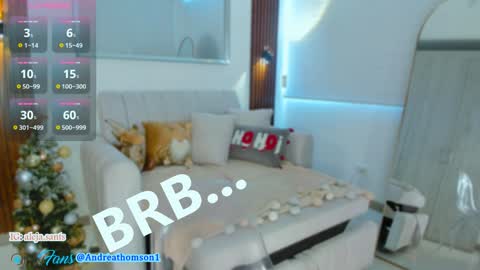 Snapshot of andreathomson chatting on December 23, 2024, 3:12 pm Please call me Andrea online show from December 23, 2024, 3:12 pm