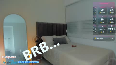 Snapshot of andreathomson chatting on February 12, 2025, 2:03 am Please call me Andrea online show from February 12, 2025, 2:03 am