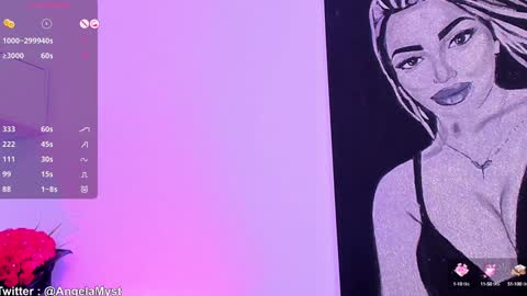 Angela online show from January 22, 2025, 8:51 am