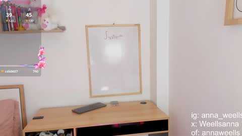  Anna Weells  online show from February 10, 2025, 9:15 pm