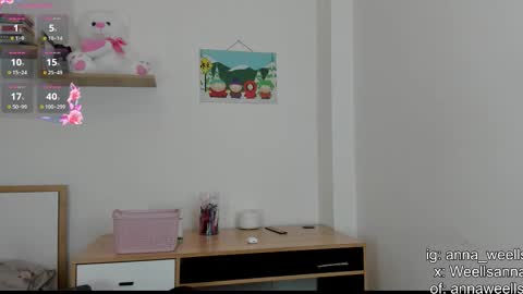  Anna Weells  online show from September 26, 2025, 7:07 pm