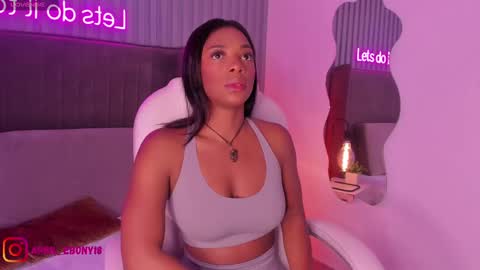 Snapshot of april_ebony18_ chatting on February 13, 2025, 10:34 am April online show from February 13, 2025, 10:34 am