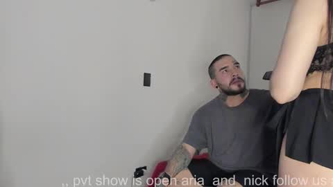 Snapshot of aria_and_nick chatting on January 10, 2026, 1:46 pm ARIA AND. NICK online show from January 10, 2026, 1:46 pm