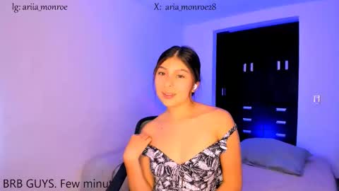 Snapshot of aria_monroee chatting on February 19, 2026, 6:26 pm Im Aria online show from February 19, 2026, 6:26 pm