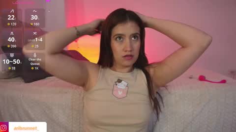 Snapshot of aribrunnet_ chatting on January 9, 2026, 8:32 pm Ari Just Ari online show from January 9, 2026, 8:32 pm