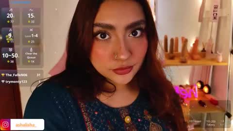 Snapshot of ashalisha chatting on November 20, 2025, 2:06 pm Asha online show from November 20, 2025, 2:06 pm