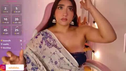 Snapshot of ashalisha chatting on January 7, 2026, 3:36 pm Asha online show from January 7, 2026, 3:36 pm