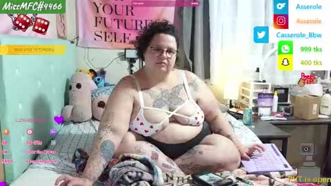 Snapshot of asserolee chatting on February 6, 2026, 2:38 am Cassie online show from February 6, 2026, 2:38 am