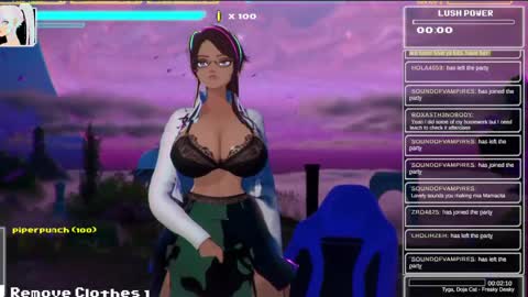 Athena Airis online show from April 22, 2026, 9:16 pm