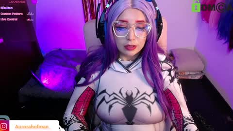 Snapshot of aurorahoffman chatting on February 5, 2025, 6:35 am Aurora online show from February 5, 2025, 6:35 am