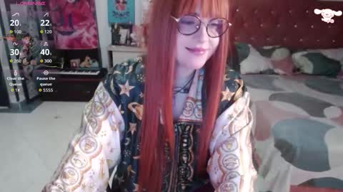 Snapshot of avril2809 chatting on October 19, 2025, 3:40 am Abril online show from October 19, 2025, 3:40 am