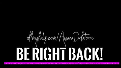 Snapshot of ayanadelatorre chatting on November 14, 2025, 9:46 pm Ayana Delatorre online show from November 14, 2025, 9:46 pm