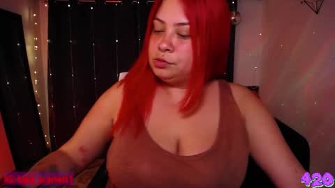 Scarlett online show from March 2, 2025, 11:09 pm