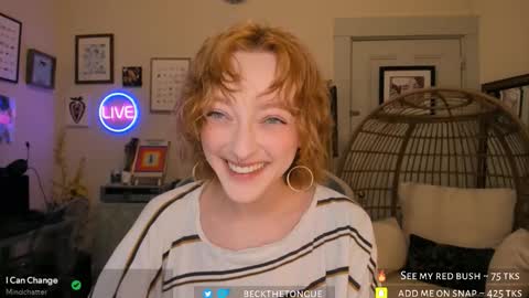 Snapshot of beckthetongue chatting on February 20, 2026, 11:49 pm Beck the tongue online show from February 20, 2026, 11:49 pm