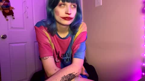 Snapshot of beckytheclown chatting on December 3, 2024, 8:27 am Beckytheclown online show from December 3, 2024, 8:27 am